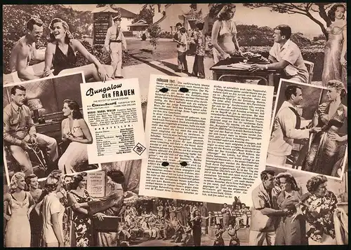 Filmprogramm IFB Nr. 3303, Bungalow der Frauen, Jane Russell, Richard Egan, Regie: Raoul Walsh
