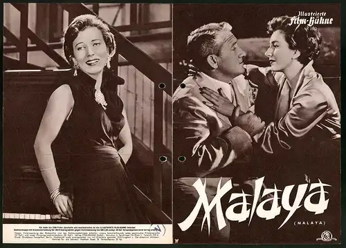 Filmprogramm IFB Nr. 2883, Malaya, Spencer Tracy, James Stewart, Regie: Richard Thorpe
