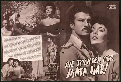 Filmprogramm DNF, Die Tochter der Mata Hari, Ludmilla Tscherna, Erno Crisa, Regie: Enzo Merusi