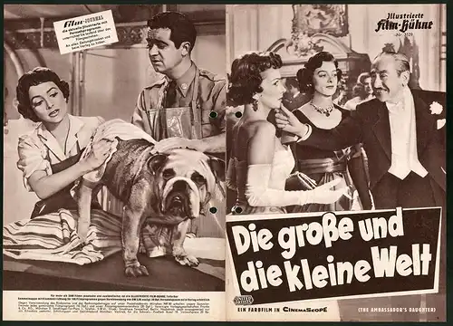 Filmprogramm IFB Nr. 3529, Die grosse und die kleine Welt, Olivia de Havilland, John Forsythe, Regie: Norman Krasna