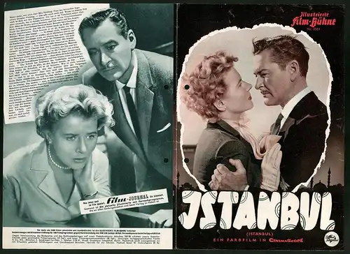 Filmprogramm IFB Nr. 3584, Istanbul, Errol Flynn, Cornell Borchers, Regie: Joseph Pevney