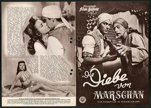 Filmprogramm IFB Nr. 1653, Die Diebe von Marschan, Anthony Curtis, Piper Laurie, Regie: Rudy Maté