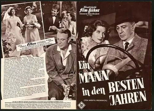 Filmprogramm IFB Nr. 4321, Ein Mann in den besten Jahren, Gary Cooper, Diane Varsi, Regie: Philip Dunne