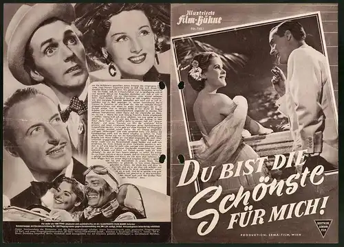 Filmprogramm IFB Nr. 1451, Du bist die Schönste für mich!, Hannerl Matz, Wolf Albach-Retty, Regie: Ernst Marischka
