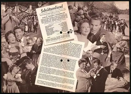 Filmprogramm IFB Nr. 2516, Schützenliesel, Herta Staal, Helmuth Schneider, Regie: Rudolf Schündler