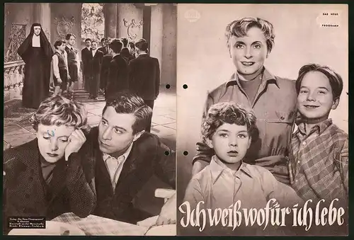 Filmprogramm DNF, Ich weiss wofür ich lebe, Luise Ullrich, Robert Freytag, Regie: Paul Verhoeven