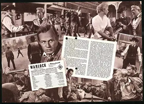 Filmprogramm IFB Nr. 4788, Warlock, Richard Widmark, Henry Fonda, Regie: Edward Dmytryk