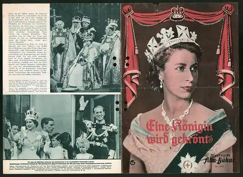 Filmprogramm IFB Nr. 1972, Eine Königin wird gekrönt, Dokumentarfilm, Queen Elizabeth II.