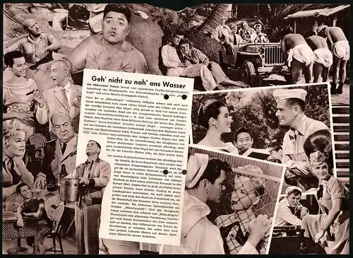 Filmprogramm DNF Nr. 3947, Geh nicht zu nah ans Wasser, Glenn Ford, Gia Scala, Regie: Charles Walters