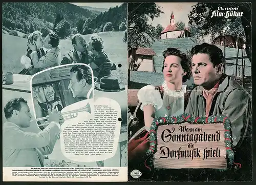 Filmprogramm IFB Nr. 2077, Wenn am Sonntagabend die Dorfmusik spielt, Hans Stüwe, Ingeborg Körner, Regie: R. Schündler