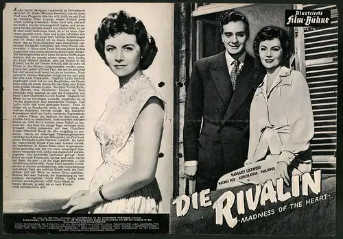 Filmprogramm IFB Nr. 774, Die Rivalin, Margaret Lockwood, Maxwell Reed, Regie: Charles Bennet