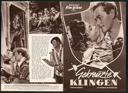 Filmprogramm IFB Nr. 2611, Gekreuzte Klingen, Errol Flynn, Gina Lollobrigida, Regie: Milton Krims