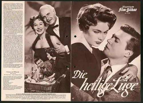 Filmprogramm IFB Nr. 2739, Die heilige Lüge, Hans Nielsen, Alice Treff, Regie: Wolfgang Liebeneiner