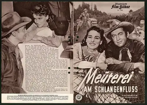 Filmprogramm IFB Nr. 1785, Meuterei am Schlangenfluss, James Stewart, Arthur Kennedy, Regie: Anthony Mann