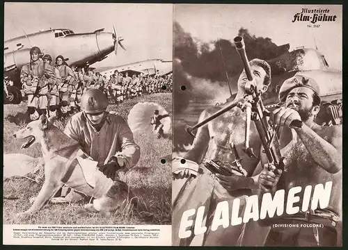 Filmprogramm IFB Nr. 3167, El Alamein, Fausto Tozzi, Ettore Manni, Regie: Duilio Coletti