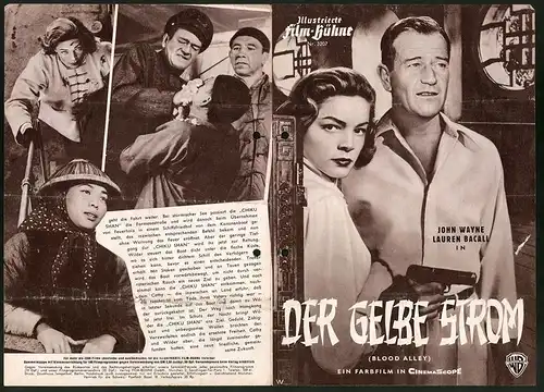 Filmprogramm IFB Nr. 3207, Der gelbe Strom, John Wayne, Lauren Bacall, Regie: William A. Wellman