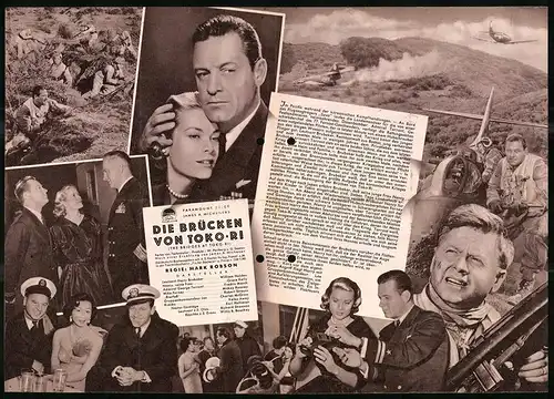 Filmprogramm IFB Nr. 2847, Die Brücken von Tokio-Ri, William Holden, Grace Kelly, Regie: Mark Robson