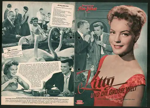 Filmprogramm IFB Nr. 3414, Kitty und die grosse Welt, Romy Schneider, Karlheinz Böhm, Regie: Alfred Weidenmann