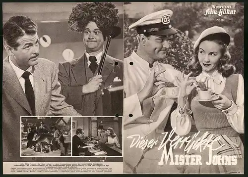 Filmprogramm IFB Nr. 588, Dieser Verrückte Mister Johns, Red Skelton, Janet Blair, Regie: Sylvan Simon