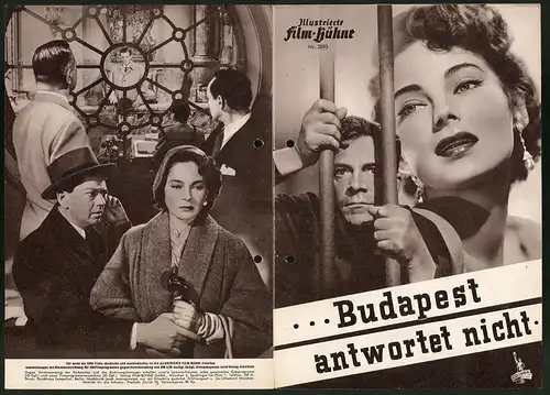 Filmprogramm IFB Nr. 2095, ...Budapest antwortet nicht., Dana Andrews, Marta Toren, Regie: Robert Parrish