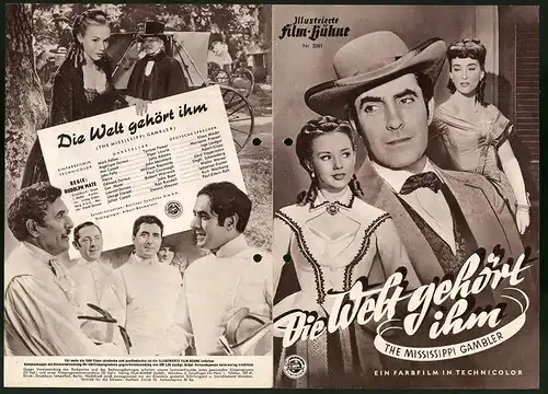 Filmprogramm IFB Nr. 2061, Die Welt gehört ihm, Tyrone Power, Piper Laurie, Regie: Rudolph Mate