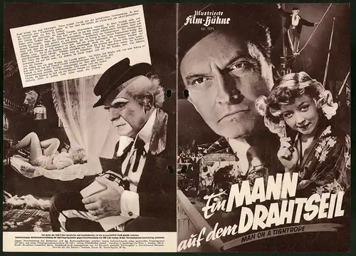Filmprogramm IFB Nr. 1971, Ein Mann auf dem Drahtseil, Fredric March, Terry Moore, Regie: Elia Kazan