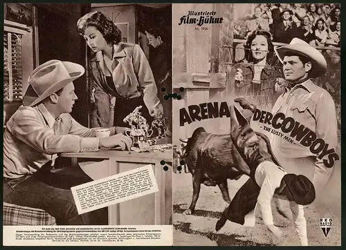 Filmprogramm IFB Nr. 1956, Arena der Cowboys, Susan Hayward, Robert Mitchum, Regie: Nicholas Ray