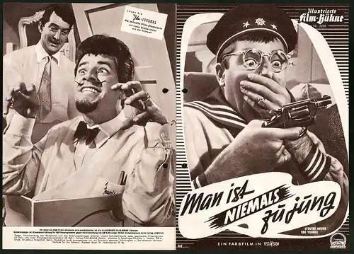 Filmprogramm IFB Nr. 3269, Man ist niemals zu jung, Jerry Lewis, Dean Martin, Regie: Norman Taurog