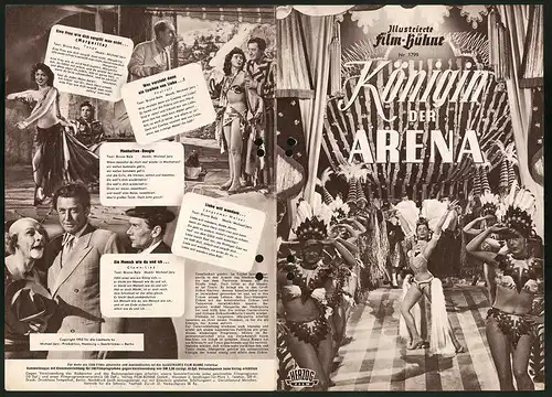 Filmprogramm IFB Nr. 1799, Königin der Arena, Maria Litto, Hans Söhnker, Regie: Rolf Meyer