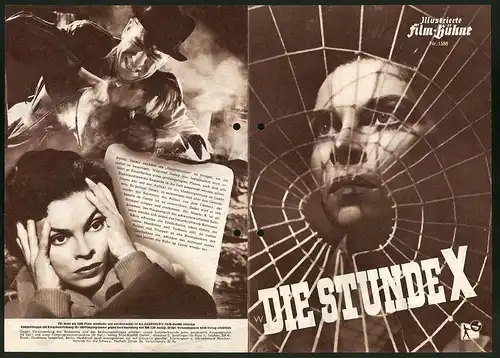 Filmprogramm IFB Nr. 1588, Die Stunde X, Liam Redmond, Andre Morell, Regie: Roy Boulting