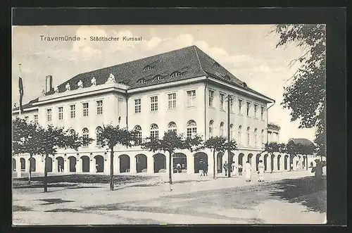 AK Travemünde a. d. Ostsee, der städtische Kursaal