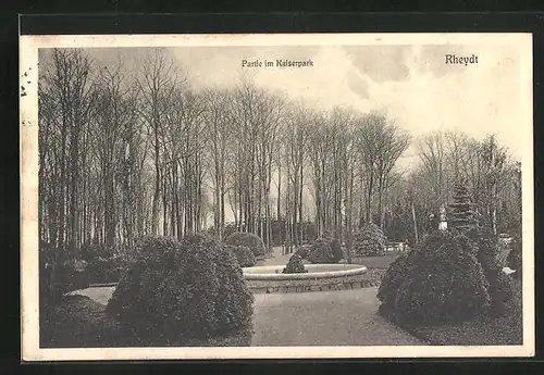 AK Rheydt, Partie im Kaiserpark