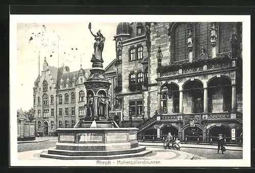 AK Rheydt, am Hohenzollernbrunnen