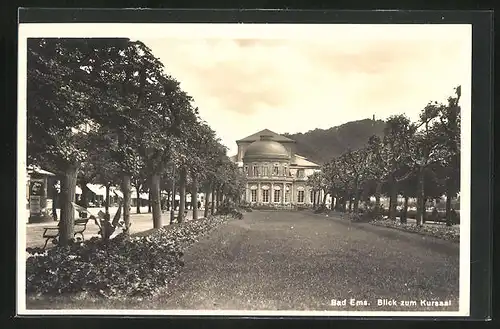 AK Bad Ems, Blick zum Kursaal