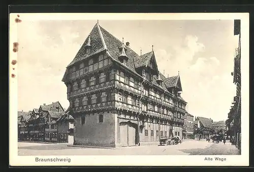 AK Braunschweig, am haus Alte Wage