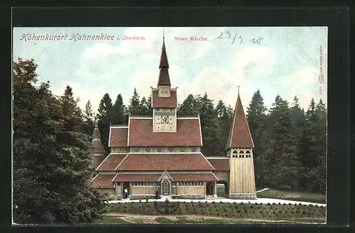 AK Hahnenklee /Oberharz, Neue Kirche
