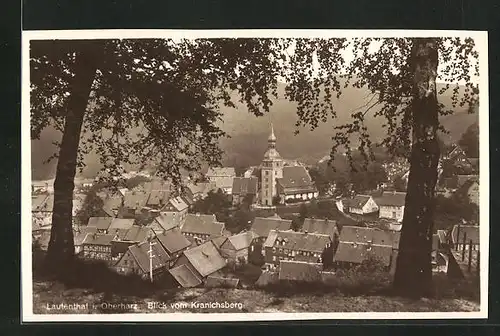 AK Lautenthal /Oberharz, Blick vom Kranichsberg