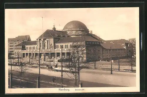 AK Hamburg-Rotherbaum, Blick auf die Universität