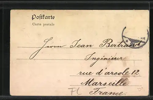 AK Alt-Hamburg, am alten Dovenfleth