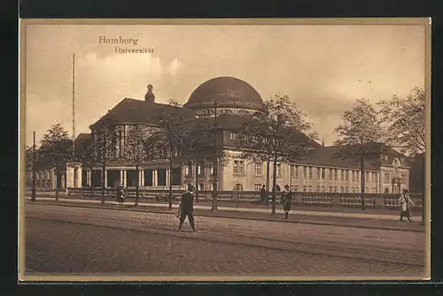 AK Hamburg-Rotherbaum, an der Universität