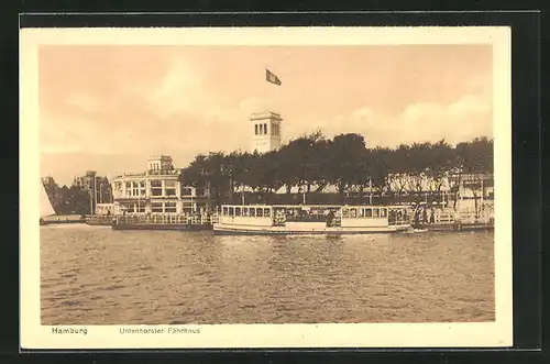 AK Hamburg-Uhlenhorst, am Uhlenhorster Fährhaus