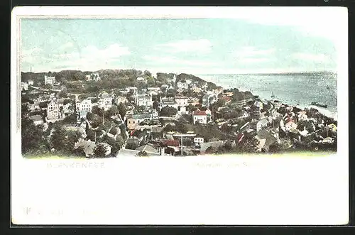 AK Hamburg-Blankenese, Panorama mit Süllberg