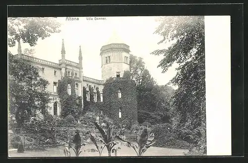 AK Hamburg-Ottensen, Villa Donner