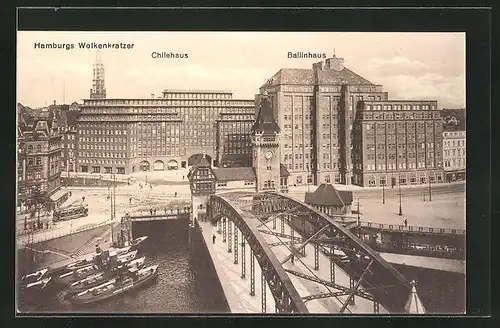 AK Hamburg Kontorhausviertel, Chile- und Ballinhaus
