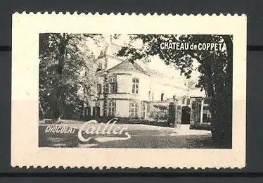 Reklamemarke Coppet, le Chateau, Chocolat Cailler, Bild 7