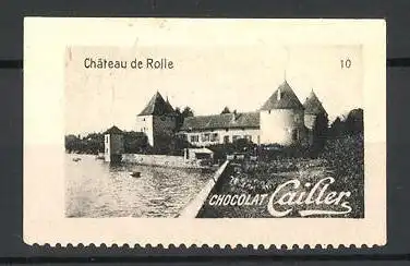 Reklamemarke Rolle, le Chateau, Chocolat Cailler, Bild 10
