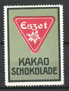 Reklamemarke Eszet Kakao & Schokolade, Firmensiegel