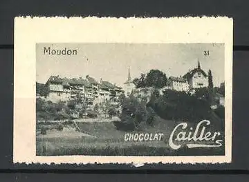 Reklamemarke Moudon, Gebäudeansichten, Chocolat Cailler, Bild 31