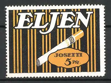 Reklamemarke Eljen Zigaretten, Marke: Josetti