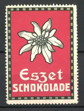 Reklamemarke Eszet Schokolade, Blüte